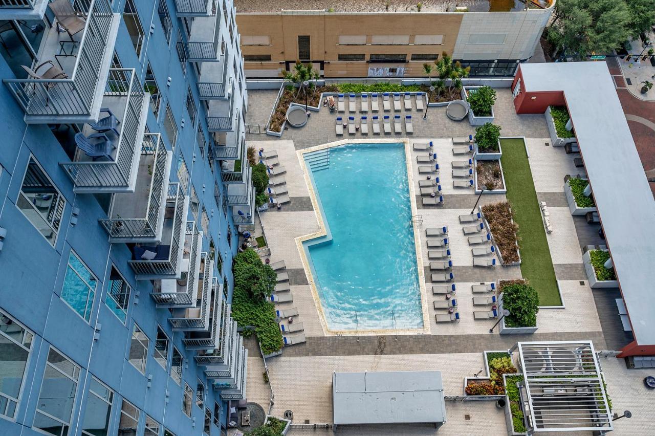 Luxury 1 Bedroom With Den Downtown Tampa Apt - City Views, Rooftop Pool, Workspace Εξωτερικό φωτογραφία