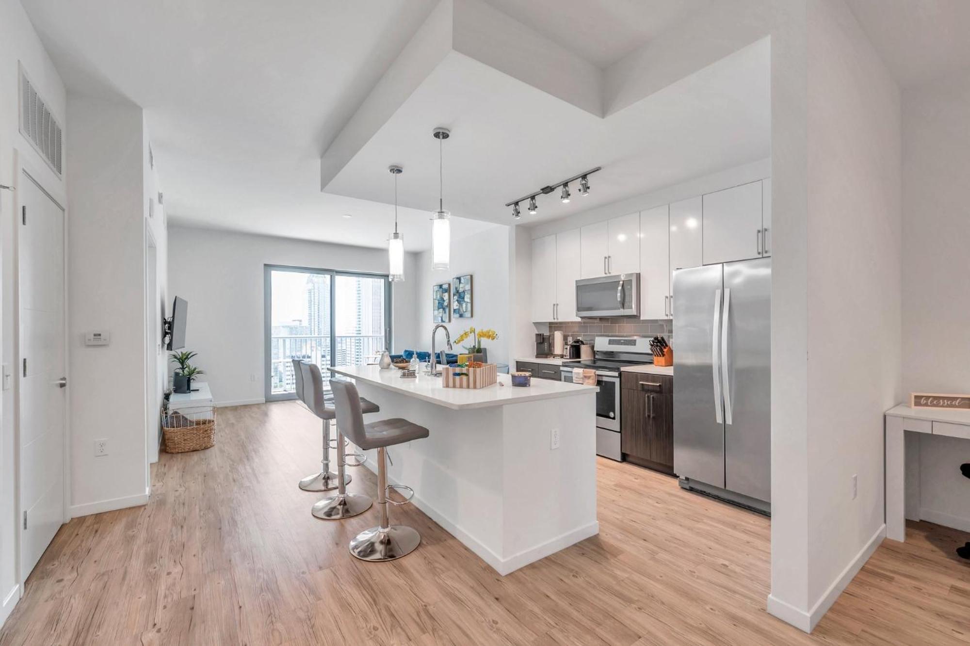 Luxury 1 Bedroom With Den Downtown Tampa Apt - City Views, Rooftop Pool, Workspace Εξωτερικό φωτογραφία